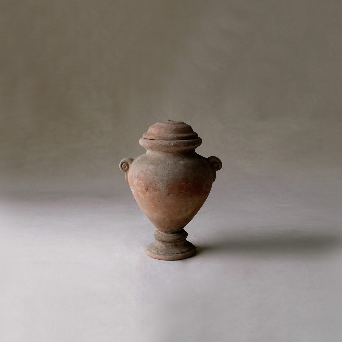 terracotta urn