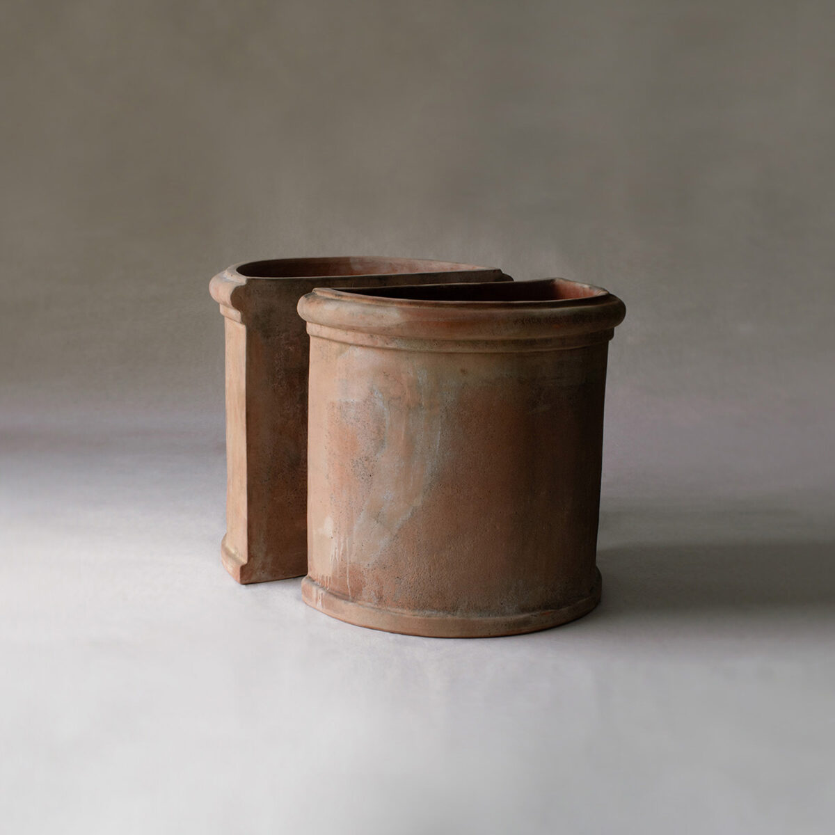 terracotta half planter for walls