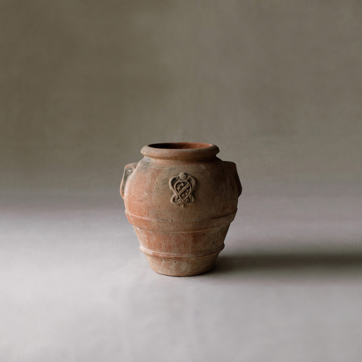 terracotta urn