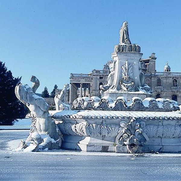 Witley court in winter